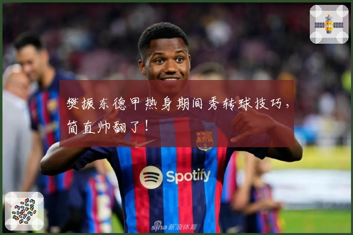 樊振东德甲热身期间秀转球技巧，简直帅翻了！