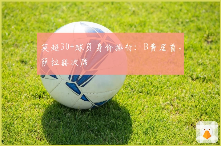 英超30+球员身价排行：B费居首，萨拉赫次席